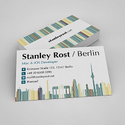 Visitenkarte Stanley Rost