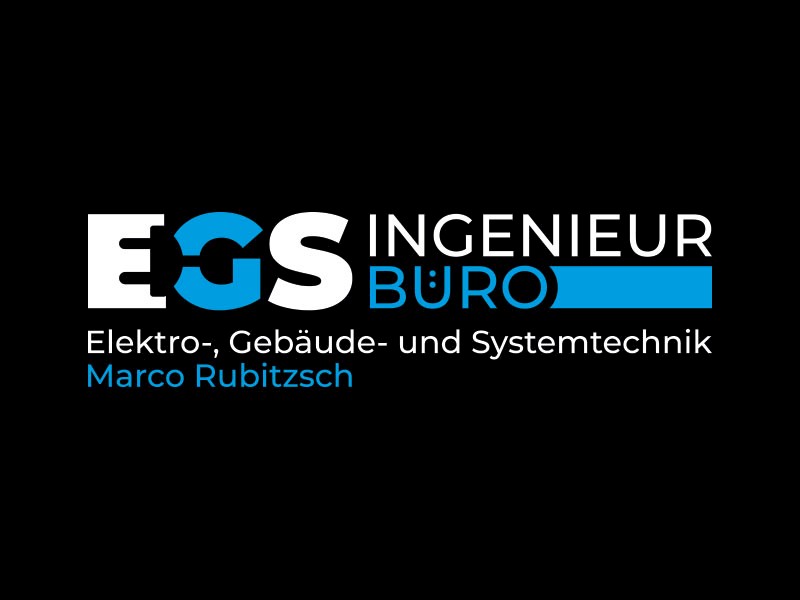 Logo EGS Ingenieurbüro invertiert