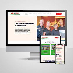 Relaunch Website Wächtlers Schlemmerparadies