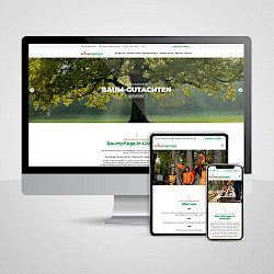 Baumpflege Kronenspringer Website Relaunch